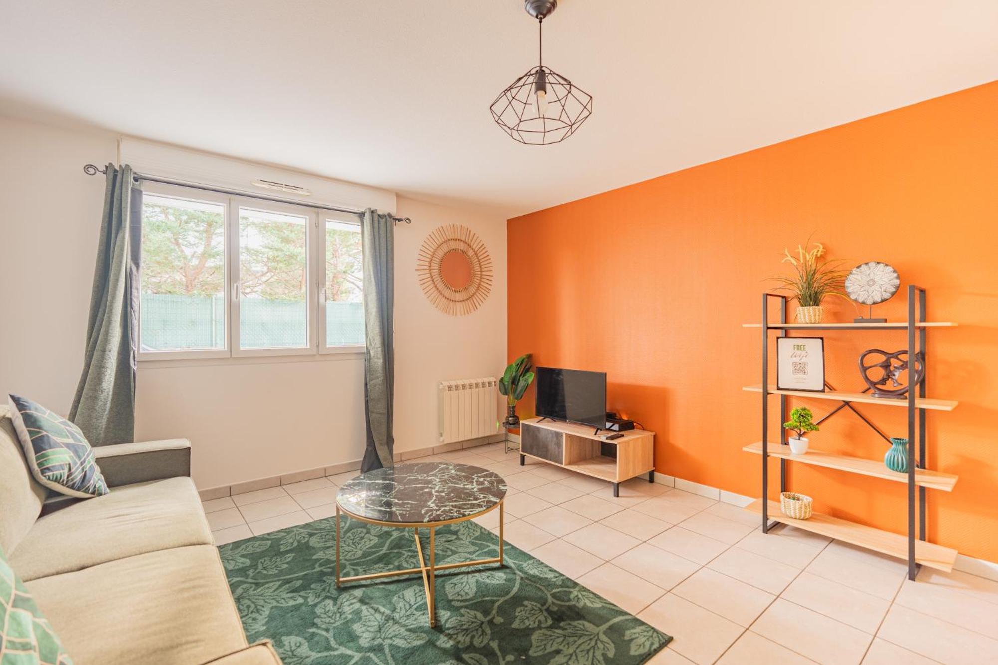 Appartement Tout Equipe A 3 Min Gare Annemasse - Ideal Famille Ou Pro - Parking Inclus Ville-la-Grand Luaran gambar